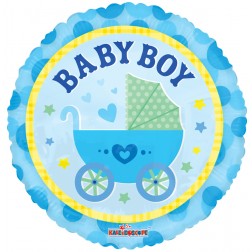 18" SP: PR BABY BOY STROLLER CV