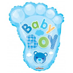  14" PR Baby Boy Foot Shape