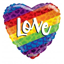 18" SP: PR Rainbow Love GB