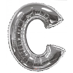  34" SP: Silver Shape Letter C