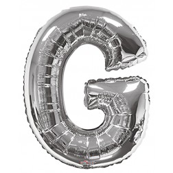  34" SP: Silver Shape Letter G