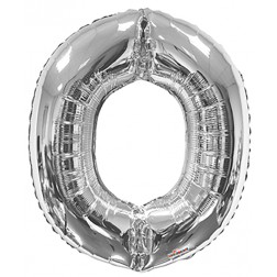  34" SP: Silver Shape Letter O