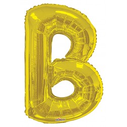  34" SP: Gold Shape Letter B