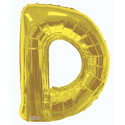  34" SP: Gold Shape Letter D