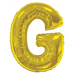  34" SP: Gold Shape Letter G