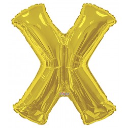  34" SP: Gold Shape Letter X