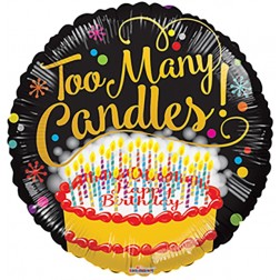  18" SP: PR Too Many Candles