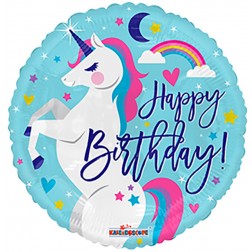  18" SP: PR Birthday Unicorn
