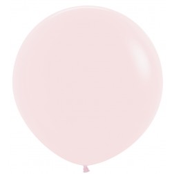 36" Pastel Matte Pink Large (2pcs)