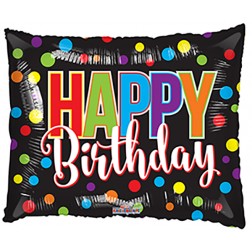  36" SP: PR Birthday Dots Shape GB
