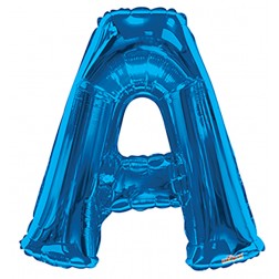  34" SP: Royal Blue Shape Letter A