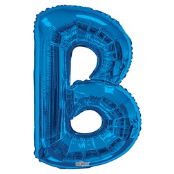  34" SP: Royal Blue Shape Letter B