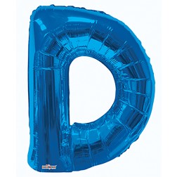  34" SP: Royal Blue Shape Letter D