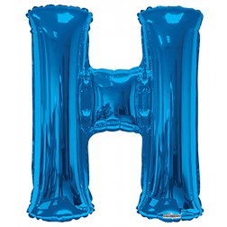  34" SP: Royal Blue Shape Letter H
