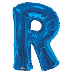  34" SP: Royal Blue Shape Letter R