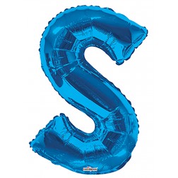  34" SP: Royal Blue Shape Letter S