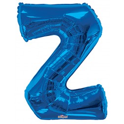  34" SP: Royal Blue Shape Letter Z
