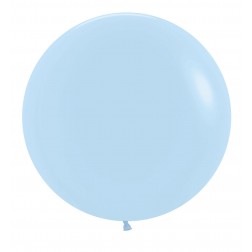 24" Pastel Matte Blue Large (10pcs)