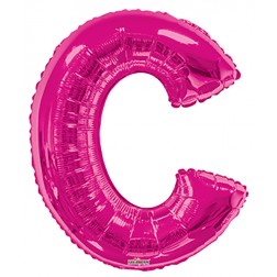  34" SP: Hot Pink Shape Letter C