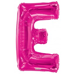  34" SP: Hot Pink Shape Letter E