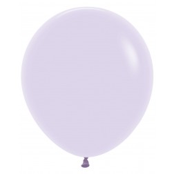 18" Pastel Matte Lilac Large (25pcs)