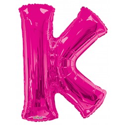  34" SP: Hot Pink Shape Letter K