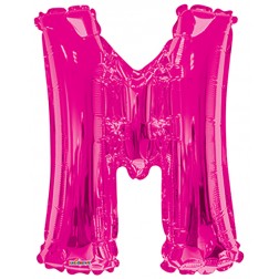  34" SP: Hot Pink Shape Letter M