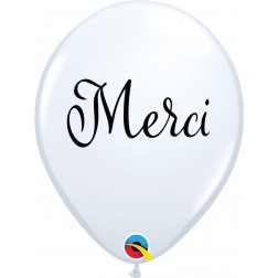 11" Simplement Merci White (50 ct.)