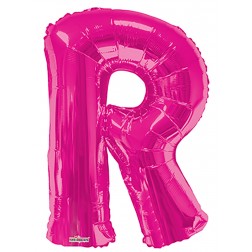  34" SP: Hot Pink Shape Letter R