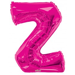  34" SP: Hot Pink Shape Letter Z