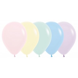 05" Pastel Matte Assorted Round (50pcs)  (Air Only)