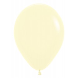 05" Pastel Matte Yellow Round (50pcs)  (Air Only)