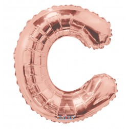  AirFilled 14" SP: Rose Gold Shape Letter C