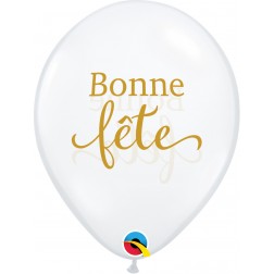 11" Simplement Bonne Fete Diamond Clear (50 ct.)