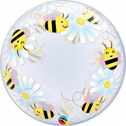 Deco Bubbles 24" Sweet Bees & Daisies