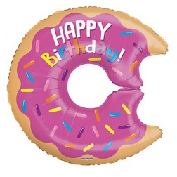  12" Birthday Donut Shape
