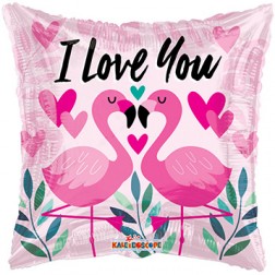  18" SP: PR Love You Flamingos