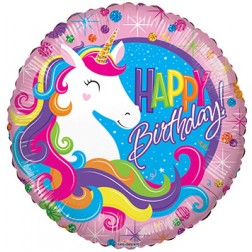 18" SP: PR Birthday Classic Unicorn