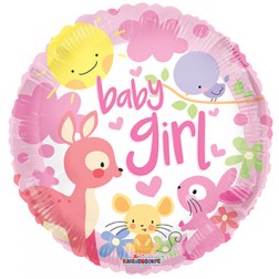  9" Baby Girl Animals