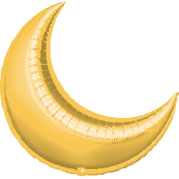 SuperShape Gold Crescent 26"