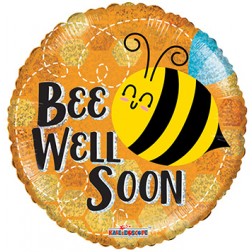  18" SP: PR Holographic Bee Well Soon