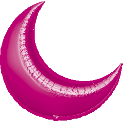 SuperShape Fuchsia Crescent 35"