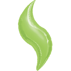 Flat: MiniShape Lime Curve 28"