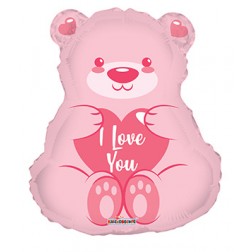18" SP: PR ILY Pink Bear GB