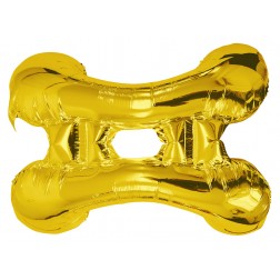 Small Balloon Base Gold (for 17" to 24")