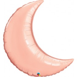 35" Crescent Moon Rose Gold