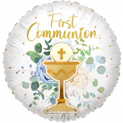 18" SP PR First Communion Cross