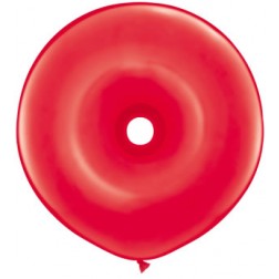 16" Red Donut  25ct.