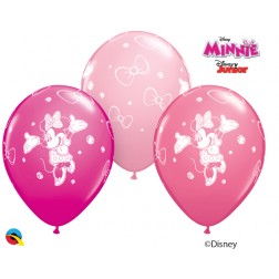 11" Disney Minnie Asst. Wild Berry, Pink, Rose (25 ct.)