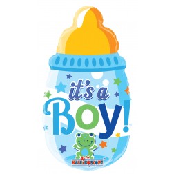 14" BABY BOTTLE BOY MINI SHAPE